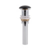 Донний клапан для раковини Qtap PU03 225х70х70 Matt black