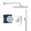 Вбудована душова система Grohe Eurocube Tempesta 250 Cube 25289000