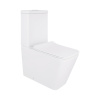 Унітаз-компакт Qtap Crow безобідковий з сідінням Soft-close QT05222170W