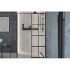  Кабіна walk in EXCEA 120x90x190 скло прозоре, чорний профіль Душові кабіни в Черновцах