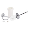  Йоржик підвісний Lidz Oreo 0502 LDORE0502WHI32442 White Щітки для унітазу в Черновцах