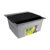  Сушарка на кухонну мийку Lidz Acsis LA04 Black, квадратна основа, для посуду 430х216 мм LDACSLA04BLM49762 Сушарки для посуду та органайзери для мийки в Черновцах