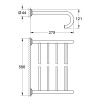  Полиця для рушників у ванну Grohe Essentials Authentic (40660001) Тримачі для рушників в Черновцах
