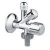 Grohe Запорний, кутовий вентиль 3/8 для пральної або посудомийної машини (22034000)