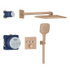 Душова система Grohe Grohtherm SmartControl Rainshower SmartActive 310 Cube 34864DL0