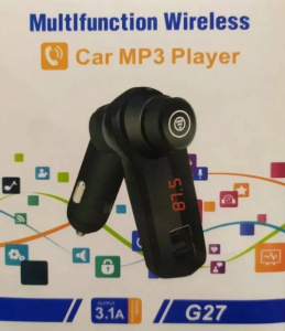 ФМ модулятор FM трансмітер CAR G27 з MP3