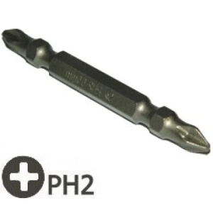 Біта двостороння Whirlpower PH2xPH2x65мм