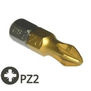 Біта для шуруповерта Maxidrill PZ2x25мм