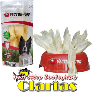 Vector-Food Uszy uszy królicze białe 5szt B25 - do podawania między posiłkami