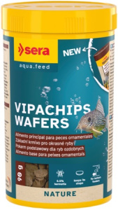 Sera Vipachips Wafers 250ml - pokarm dla ryb przydennych