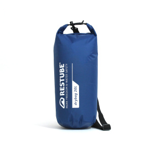Wodoodporna torba RESTUBE Drybag 40 l z paskiem na ramię, niebieska
