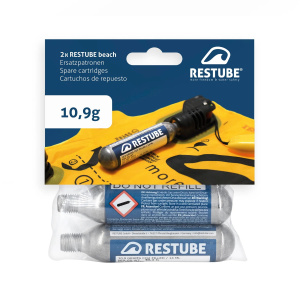 Naboje CO2 RESTUBE do bojek asekuracyjnych RESTUBE beach 10,9 g 10 szt