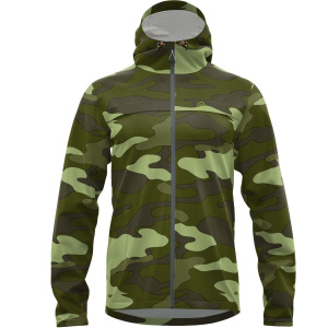 Kurtka przeciwdeszczowa REDELK Agua-Pro Jacket green camou XXS