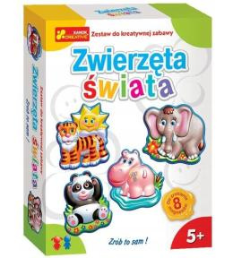 Magnesy na lodówkę Zwierzęta świata Ranok Creative