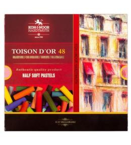Pastele suche połówki 8546 Toison D'or 48 kolory