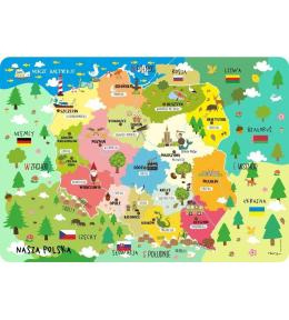 Podkładka na biurko - Polska
