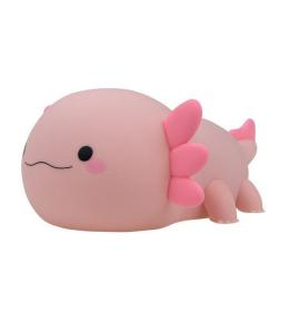 Lampka nocna LED Aksolotl różowy - Lampki dziecięce i nocne