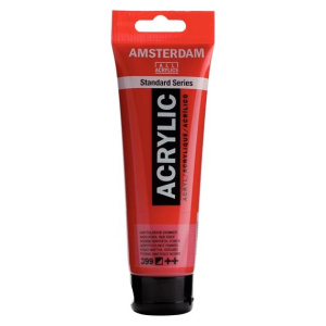 Farby Akrylowe 120 ml Czerwony Ftalowy Ciemny 399
