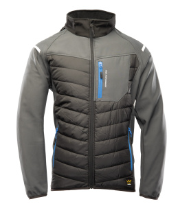 Kurtka Topaz softshell stalowa