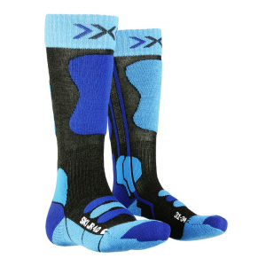 Skarpety narciarskie dziecięce X-Socks Ski Junior 4.0 Electric Blue - OUTLET
