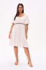 Sukienka Moss Plus Size Ecru - Warszawa