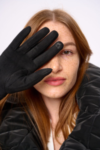 Rękawiczki Damskie AW24 #3 BS Czarny