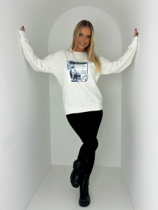 Bluza z nadrukiem