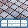  Декоративна ПВХ панель мозаїка під бежевий мармур 960х480х4мм SW-00001433 - Декоративные панели на рынке Барабашова