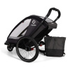 Hamax Cocoon One przyczepka rowerowa pojedyncza • Grey/Black - Przyczepki rowerowe