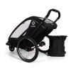Hamax Breeze przyczepka rowerowa podwójna • Black - Przyczepki rowerowe