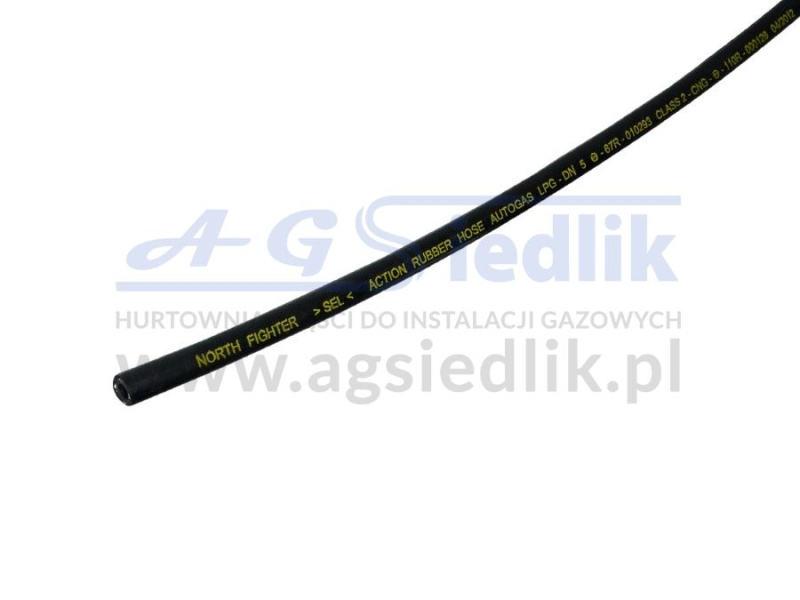Zdjęcie Węże gumowe, przewody, LPG / CNG, 5 mm Przewód North Fighter LPG / CNG D. 5 mm