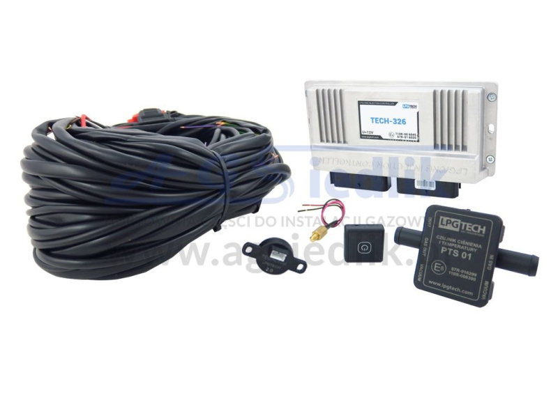 Zdjęcie Elektronika LPG, Zestawy LPGTECH, 326 LPGTECH zestaw elektroniki TECH-326 + TECHlevel