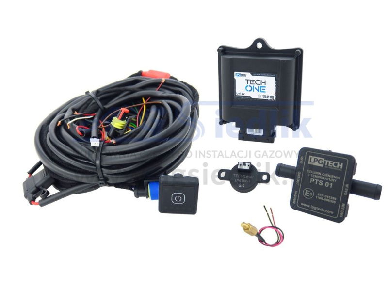 Zdjęcie Elektronika LPG, Zestawy LPGTECH, TECH ONE LPGTECH zestaw elektroniki TECH ONE + TECHlevel 2.0