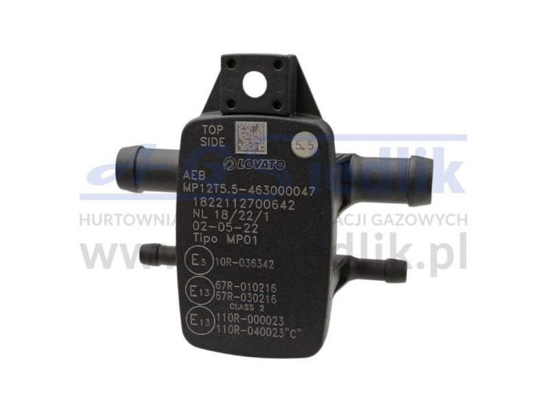 Zdjęcie Czujniki LPG, Czujniki ciśnienia - mapsensor LOVATO E-GO tipo MP01 mapsensor 463000047 (5,5 bar)