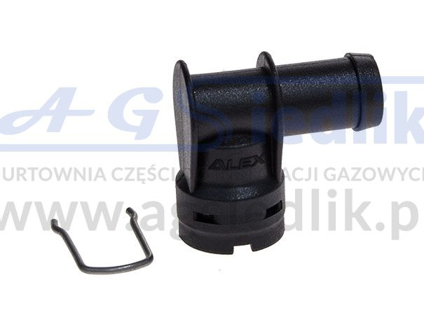 Zdjęcie Wtryskiwacze LPG, Szyny, rozdzielacze Kolanko wtryskiwacza Barracuda, Dymco, Hercules
