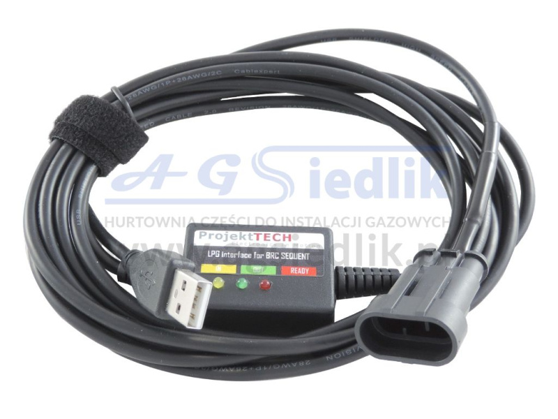 Zdjęcie Części do elektroniki, Interfejs diagnostyczny LPG Interfejs BRC Sequent 24 56 MTM Plug and Drive (USB)