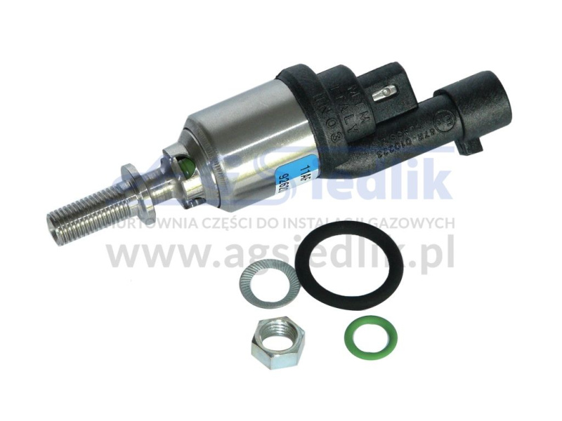 Zdjęcie Wtryskiwacze LPG, 1-cylinder Wtryskiwacz BRC GLT NORMAL / niebieski stary typ