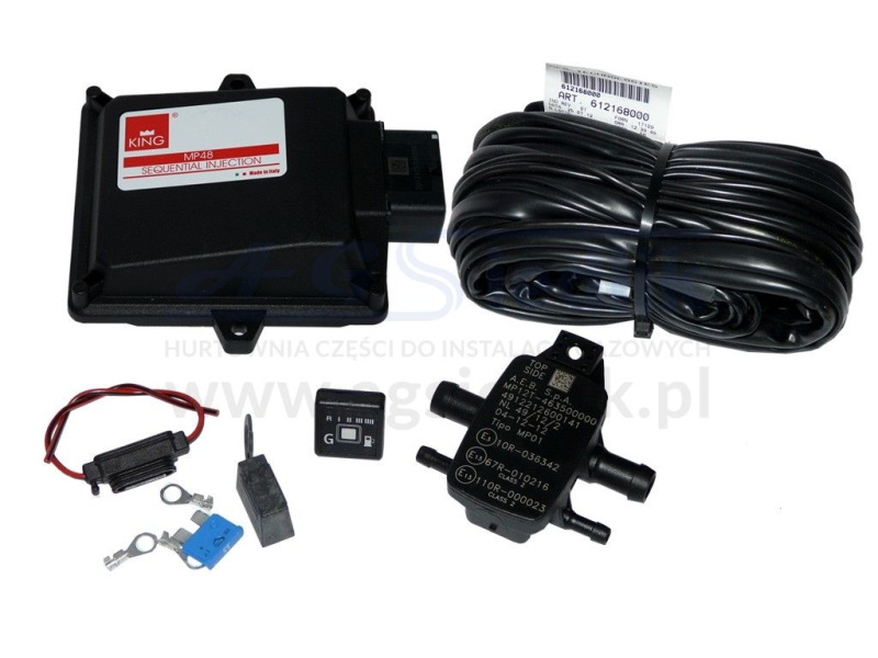 Zdjęcie Elektronika LPG, Zestawy AEB / KING, KING MP Elektronika zestaw KING MP48