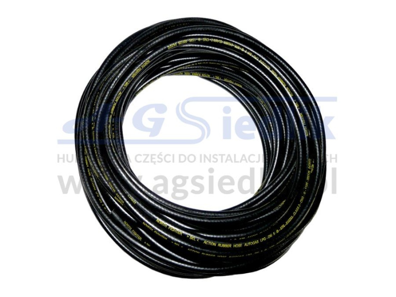 Zdjęcie Węże gumowe, przewody, LPG / CNG, 4 mm Przewód North Fighter LPG / CNG D. 4 mm