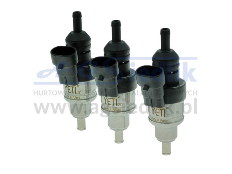 Zdjęcie Wtryskiwacze LPG, Listwa 3 cyl LPGTECH Tech-Yeti GT 3x1cyl. pojedyncze
