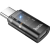 Адаптер Hoco UA36D Type-C to Lightning (M/F) Black — купити в Україні