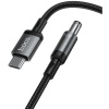 Адаптер Hoco X129 Type-C to DC 5.5 12V Black — купити в Україні