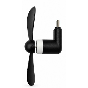 DM Вентилятор портативний Creative Mini Handheld Fan Type-C Black
