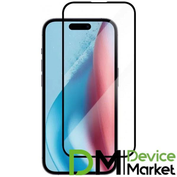 Фото Каталог, Аксесуари, Захисне скло, Захисне скло для Apple DM Захисне скло для iPhone 16 Black