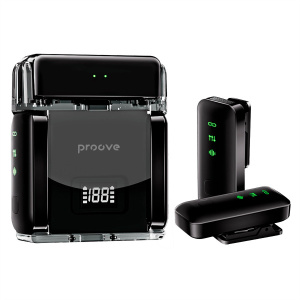 Мікрофон петличний бездротовий Proove Live Black (PLWM00012101)