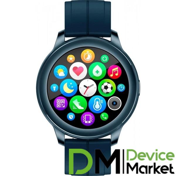 Фото Каталог, Гаджети, Смарт-годинники Смарт-годинник Globex Smart Watch Aero Blue