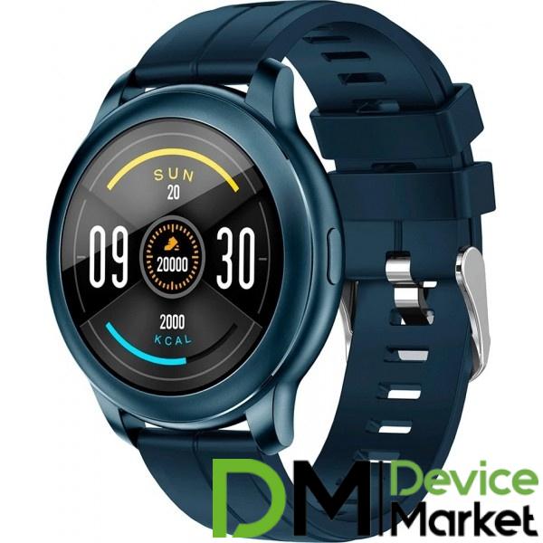 Фото Каталог, Гаджети, Смарт-годинники Смарт-годинник Globex Smart Watch Aero Blue
