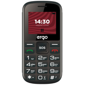 Телефон ERGO R202 Black купить в Харькове - Телефони