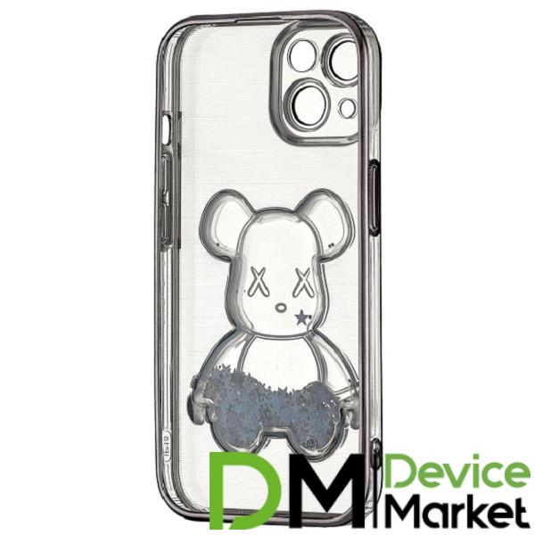 Фото Каталог, Аксесуари, Чохли, Чохли для телефона, Чохли для телефона Apple DM Чохол Shining Bear Case для iPhone 15 Black