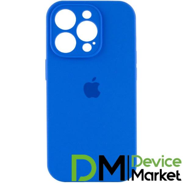 Фото Каталог, Аксесуари, Чохли, Чохли для телефона, Чохли для телефона Apple DM Чохол Silicone Case Full Camera для iPhone 16 Pro Max Capri Blue